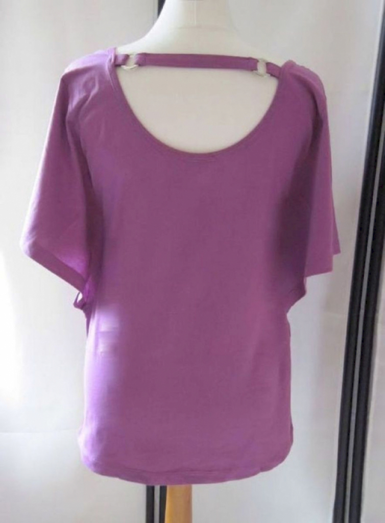 MELROSE Shirt Xanta Marias Einkaufsparadies Lila bei #8058 Damen Fledermausärmel