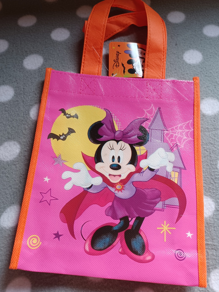 Shopper Einkaufstasche für Kinder 23x19,5 cm Halloween Minnie Maus