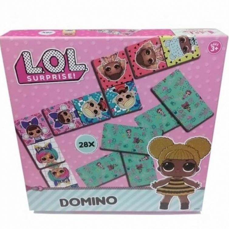 Domino Spiel L.O.L. SURPRISE 28teilig 